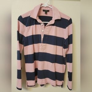 J. Crew rugby shirt women's small